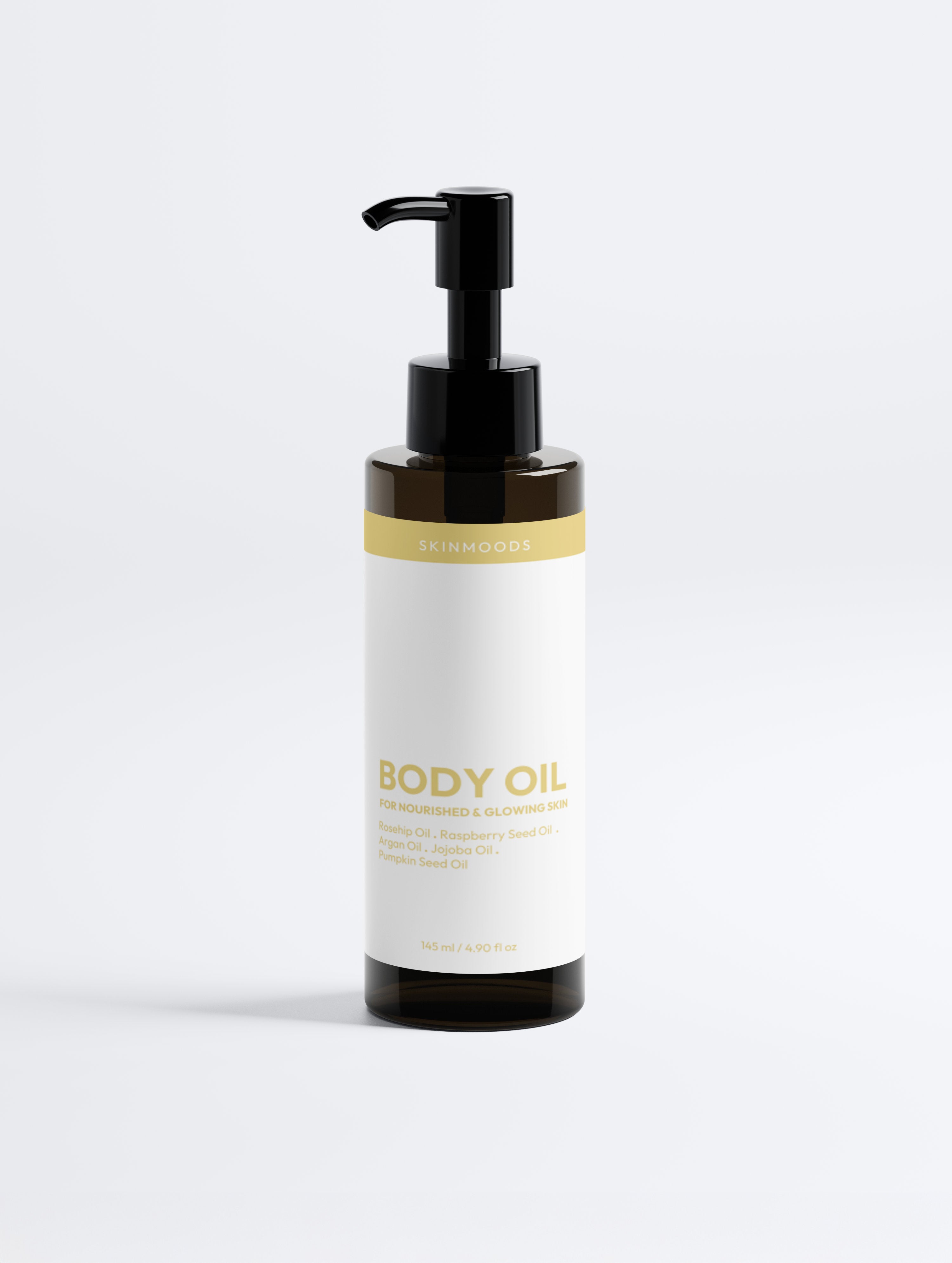 Skinmoods glowing body oil for nourished and glowing skin