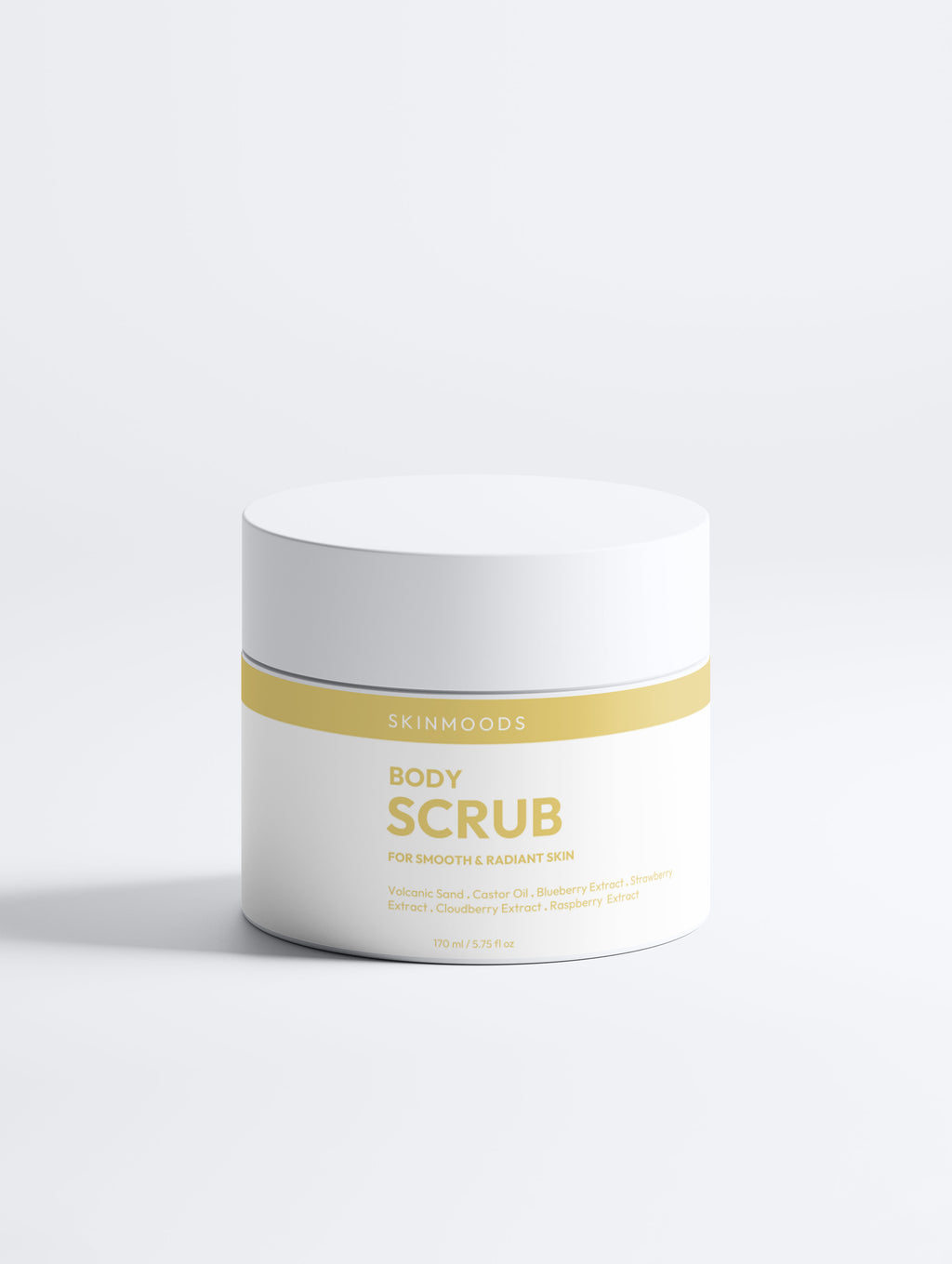 Skinmoods glowing body scrub  for smooth and radiant skin