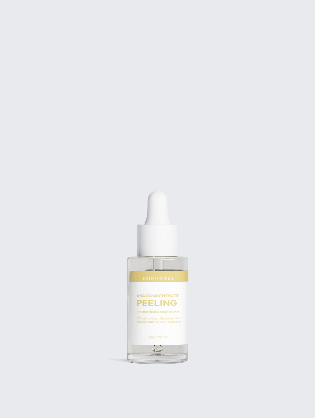 Skinmoods AHA Concentrate Peeling – exfoliating overnight serum met 10% Lactic Acid