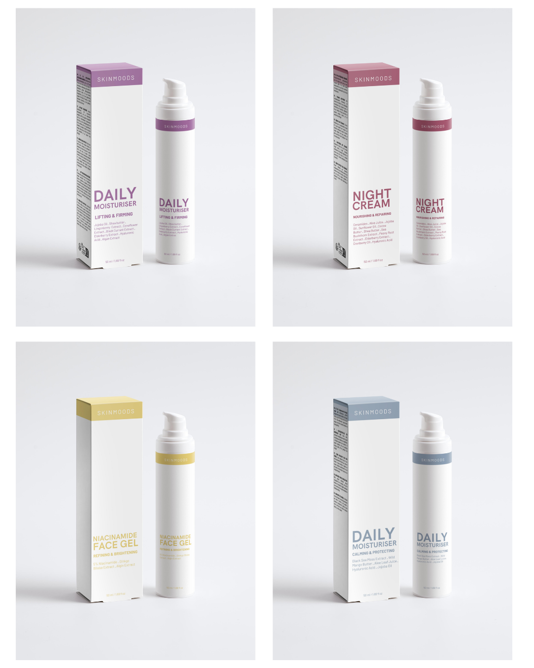 Skinmoods Build Your Ritual — natural skincare routine Mood System Latvia