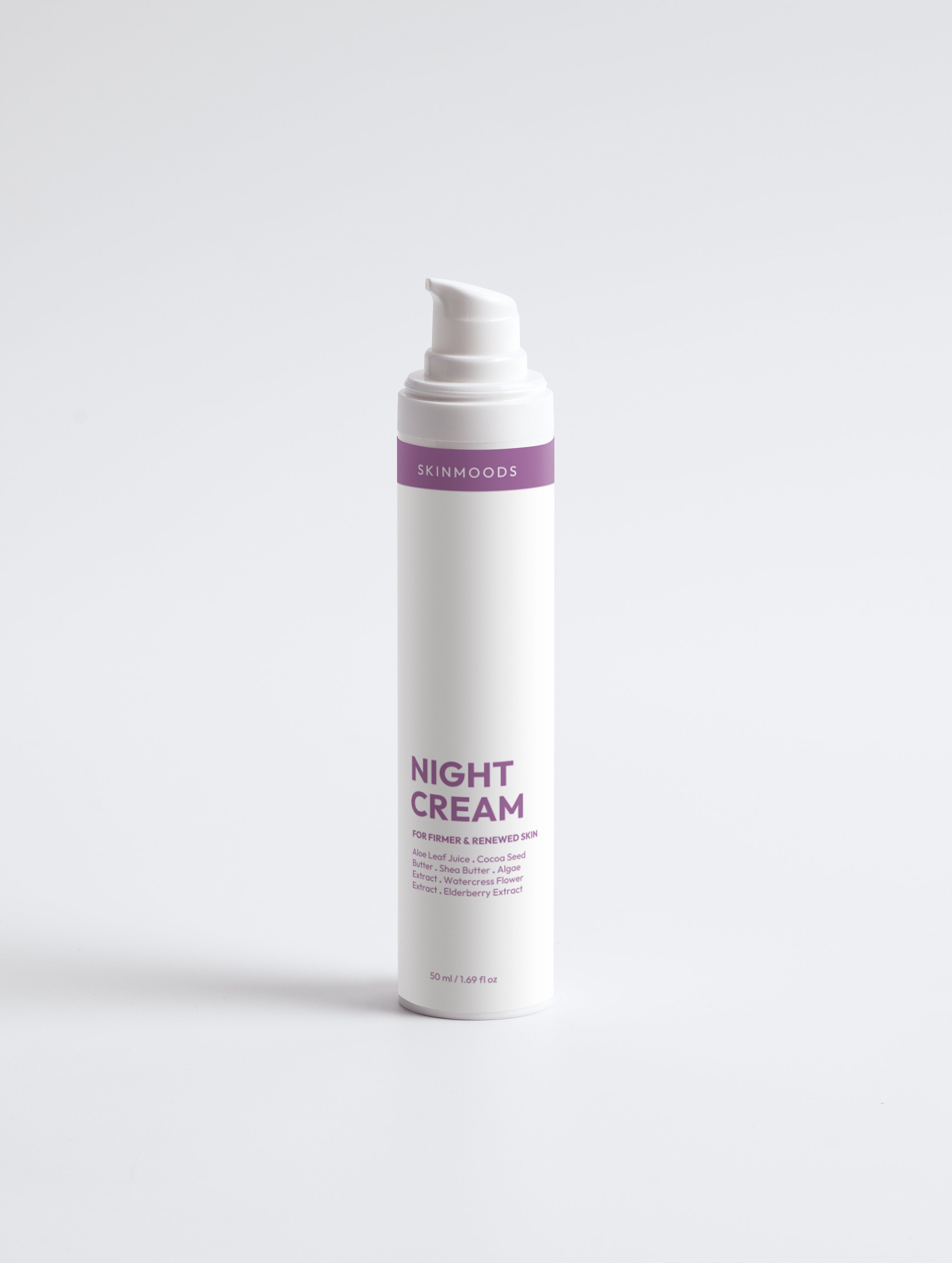 skinmoods restoring night cream single bottle