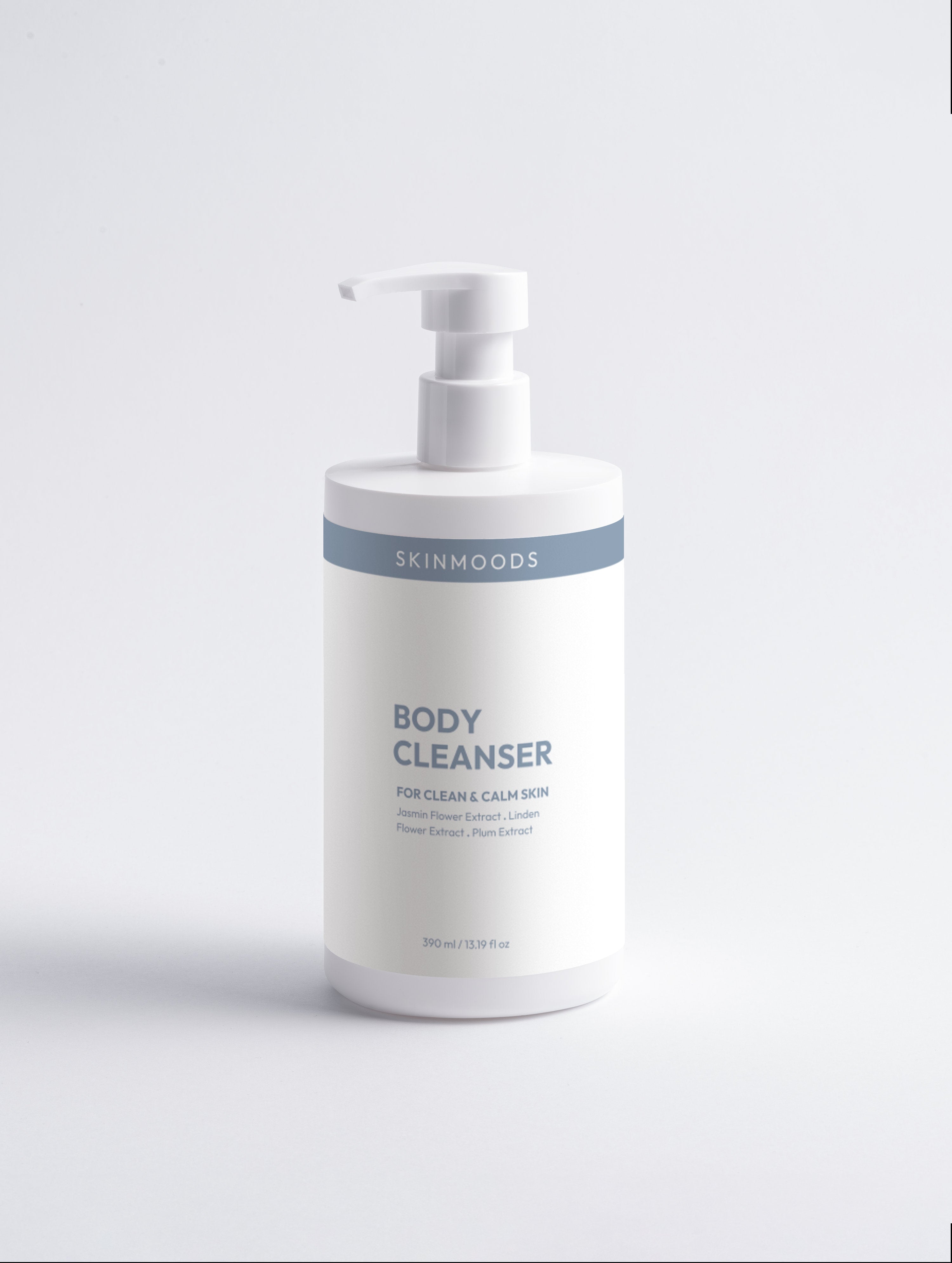 Skinmoods sensitive body cleanser for clean and calm skin